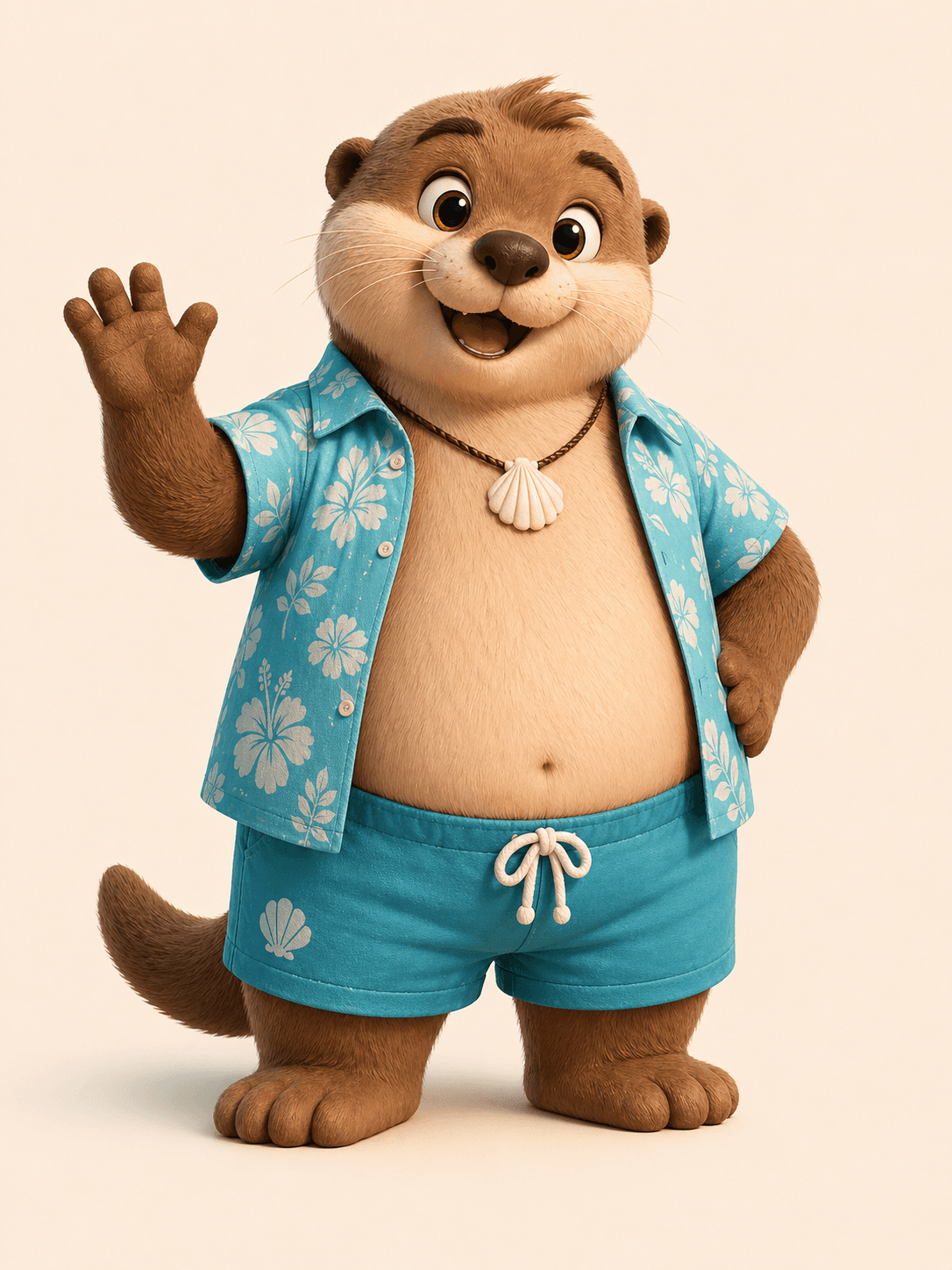 Daddy Otter portrait